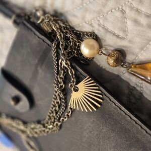 Boho. Handmade Purse Charm Charms